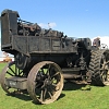 Diesel conversion of Fowler steam ploughing engine.