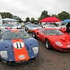 GT40s in the paddock