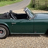 Triumph TR6 PI in Racing Green (1971) offside 