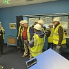 WHARFEDALE TR's VISIT HEADINGLEY WATER TREATMENT WORKS