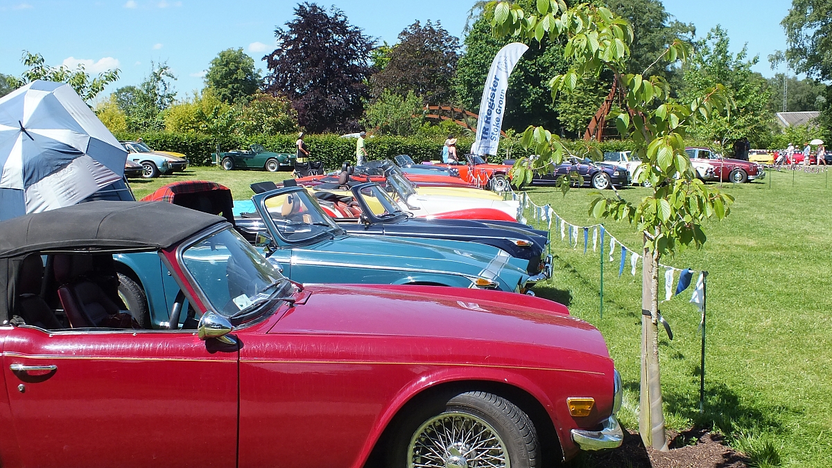 Stoke and Shropshire Groups at Trentham Gardens Classic and Retro Show , Sunday 17th September 2023