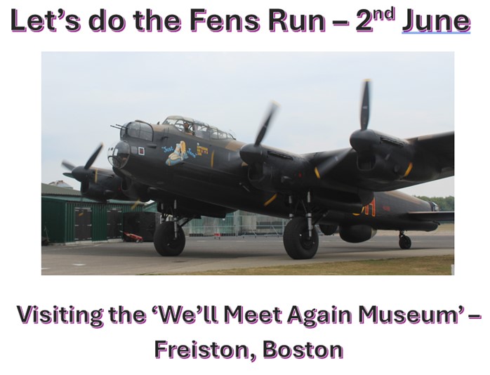Let's do The Fens Run to We'll Meet Again Museum