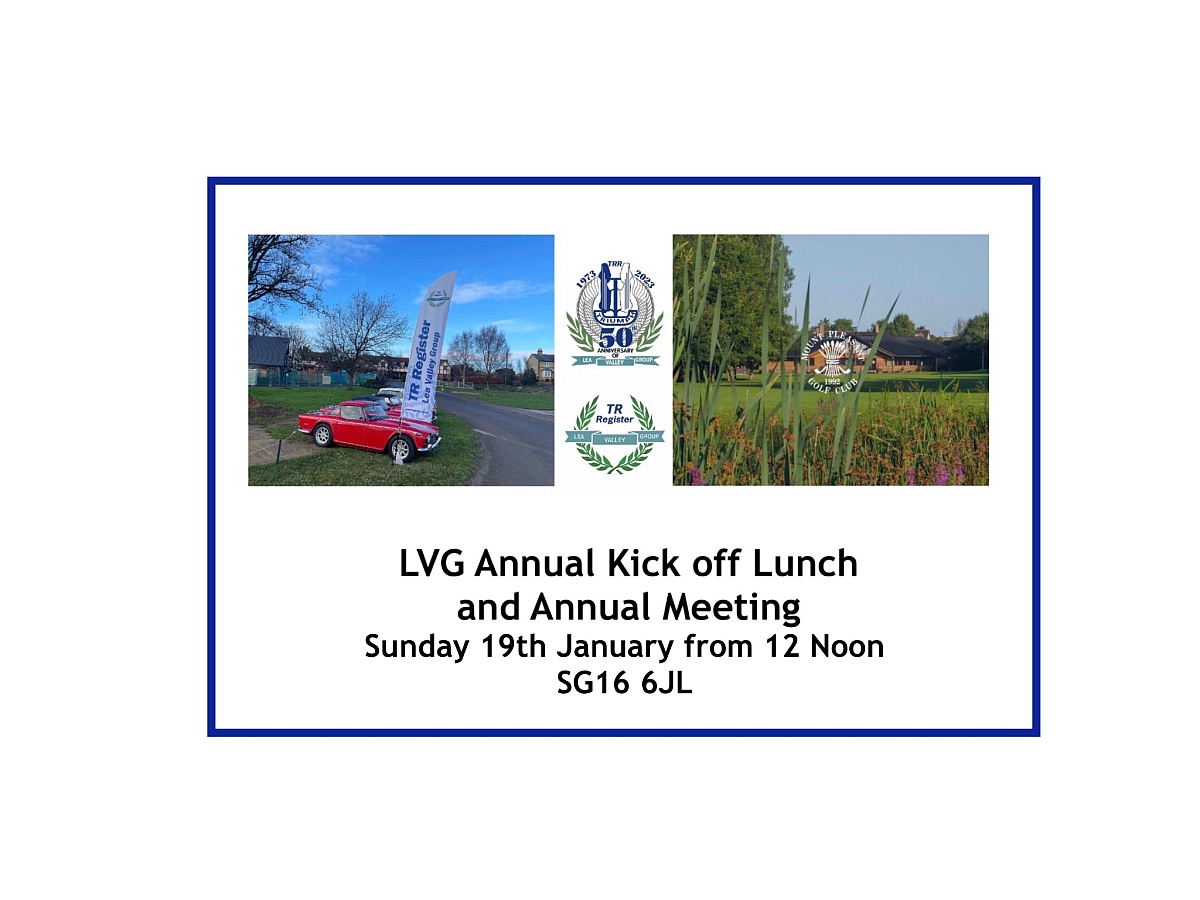 LVG AMM & Kick off Lunch