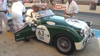 Millers Oils / TR Register at Le Mans Classic 2016